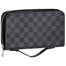Cartera Louis Vuitton Damier Gaphite Canvas Zippy Xl