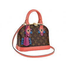 Bolso Louis Vuitton Monogram de lona Alma Bb Flamingo