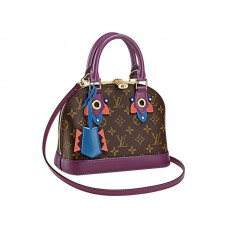 Bolso Louis Vuitton Monogram de lona Alma Bb Magenta