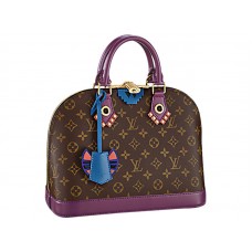 Bolso Louis Vuitton Monogram Canvas Alma Pm Totem Magenta