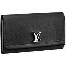 Cartera Louis Vuitton Lockme II negra
