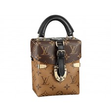 Estuche para cámara de lona Louis Vuitton Monogram marrón