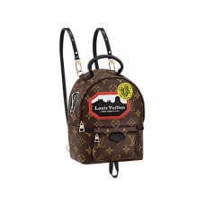 Bolso Louis Vuitton Monogram Canvas Palm Springs Mini World Tour