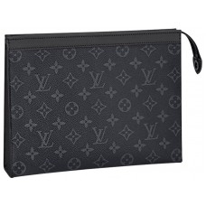 Pochette de lona con monograma Eclipse de Louis Vuitton Voyage Mm
