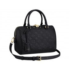 Louis Vuitton Monograma Empreinte Speedy Bandouliere 25 Negro