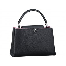 Bolso Louis Vuitton Capucines Mm Cobalto