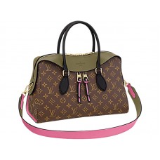 Bolso Louis Vuitton Monogram Tuileries de lona color caqui