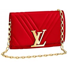 Louis Vuitton Pochette Louise Gm Rojo Carmín