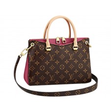Bolso Louis Vuitton Monogram de lona Pallas Bb Rose Bruyere