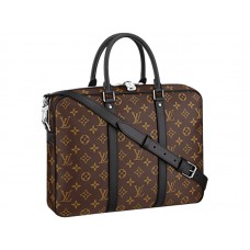 Louis Vuitton Monogram Canvas Porte-Documentos Voyage Pm