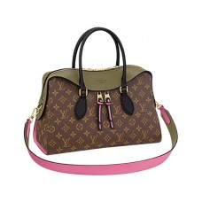 Bolso Louis Vuitton Monogram Tuileries de lona color caqui