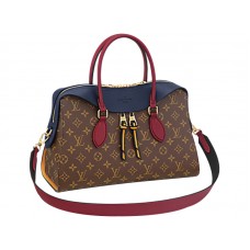 Bolso Louis Vuitton Monogram Canvas Tuileries Marine Bordeaux
