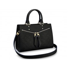 Louis Vuitton Monograma Empreinte Cuero Sully PM Negro m54196