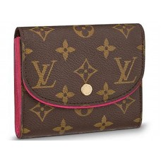 Cartera Louis Vuitton Ariane de lona con monograma fucsia m62036