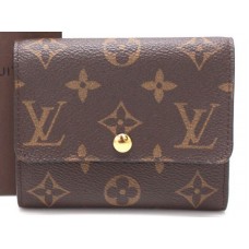 Cartera plegable Anais de lona con monograma de Louis Vuitton m60402