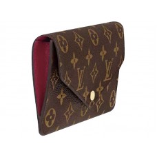 Cartera Louis Vuitton Monogram Canvas Jeanne Fucsia m62202