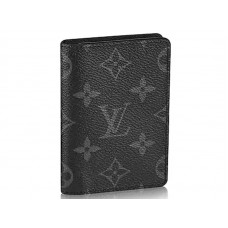 Organizador de bolsillo de lona Monogram Eclipse de Louis Vuitton m61696