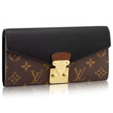 Cartera Louis Vuitton Monogram Canvas Pallas negra m58415
