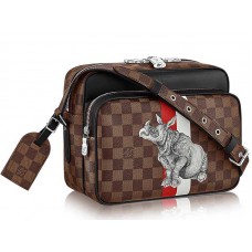 Louis Vuitton Damier Ebene Lienzo Nil PM n42704