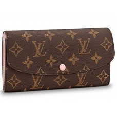 Cartera Louis Vuitton Monogram Canvas Emilie Rose Bellerine m61289