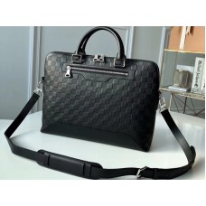 Louis Vuitton Damier Infini Leather Avenue Maletín suave n41019