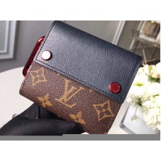 Cartera compacta Louis Vuitton Monogram Canvas negra m63041