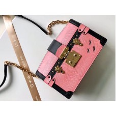 Bolso de mano Louis Vuitton Epi de piel tipo baúl m51698