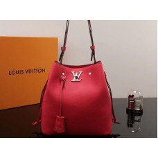 Bolso de mano Louis Vuitton Lockme Rubis m54679
