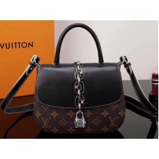Bolso Louis Vuitton con cadena de lona y monograma PM m44115