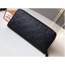 Cartera vertical de piel con cremallera Monogram Shadow de Louis Vuitton m62902