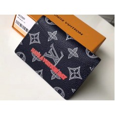 Organizador de bolsillo invertido de lona con monograma de Louis Vuitton m62889