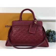 Louis Vuitton Monograma Empreinte Cuero Vosgos Mm Pasas m43249