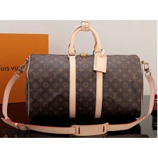 Bolso bandolera Louis Vuitton Monogram Canvas Keepall 45 m41418