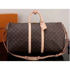 Bolso bandolera Louis Vuitton Monogram Canvas Keepall 55 m41414