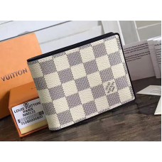 Cartera múltiple de lona Damier Coastline de Louis Vuitton n60121