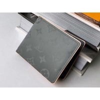 Cartera múltiple de titanio con monograma de Louis Vuitton m63297
