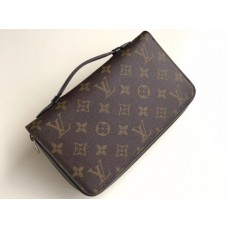 Cartera Louis Vuitton Monogram Macassar Canvas Zippy XL m61506