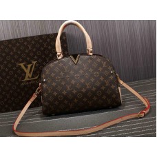 Bolso de bolos Kensington de lona con monograma de Louis Vuitton n41505-Mc
