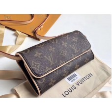 Bolso de mano Louis Vuitton Twin PM de lona con monograma m51854