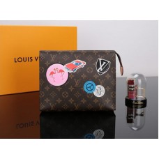 Neceser de lona con monograma de Louis Vuitton 26 m41438