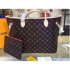 Bolso Louis Vuitton Monogram de lona Neverfull Gm m41180