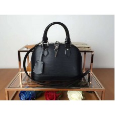 Louis Vuitton Epi Cuero Alma Bb Negro m40862