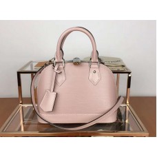 Bailarinas Louis Vuitton Epi de piel Alma Bb en color rosa m40862