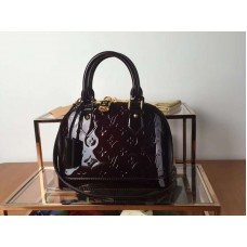 Louis Vuitton Monograma Vernis Alma Bb Amarante m91607