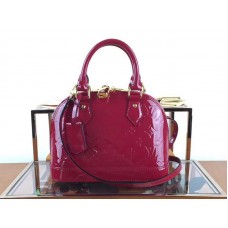 Louis Vuitton Monograma Vernis Alma Bb Púrpura m91607