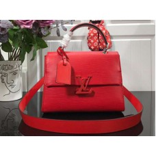 Louis Vuitton Epi Cuero Grenelle PM Coquelicot Rojo?m53694