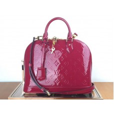 Louis Vuitton Monograma Vernis Alma PM Magenta m91611