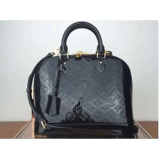 Louis Vuitton Monograma Vernis Alma PM Negro m91611