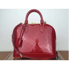 Louis Vuitton Monograma Vernis Alma PM Pomme D'Amour m91611