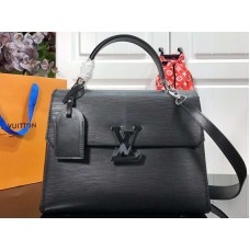 Louis Vuitton Epi Cuero Grenelle MM Negro m53690
